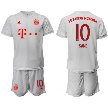 Billiga Fotbollströjor FC Bayern München Leroy Sane 10 Barn Borta tröja 2020/21 Kortärmad